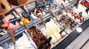 パラオアマレーナジェラートショップのアイスクリーム